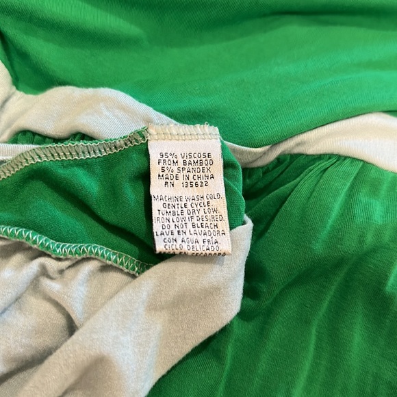 Kickee Pants hi Low Kelly free and French blue Dress - Picture 3 of 4